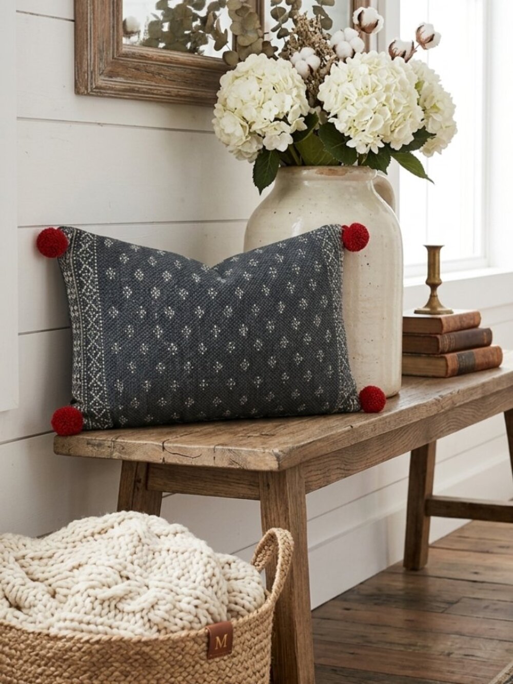 Magnolia by Joanna Gaines x Loloi lumbar pillow